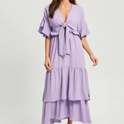 Tussah Lucinda Midi Dress -Tussah Shop tussah 0533 6639336 5