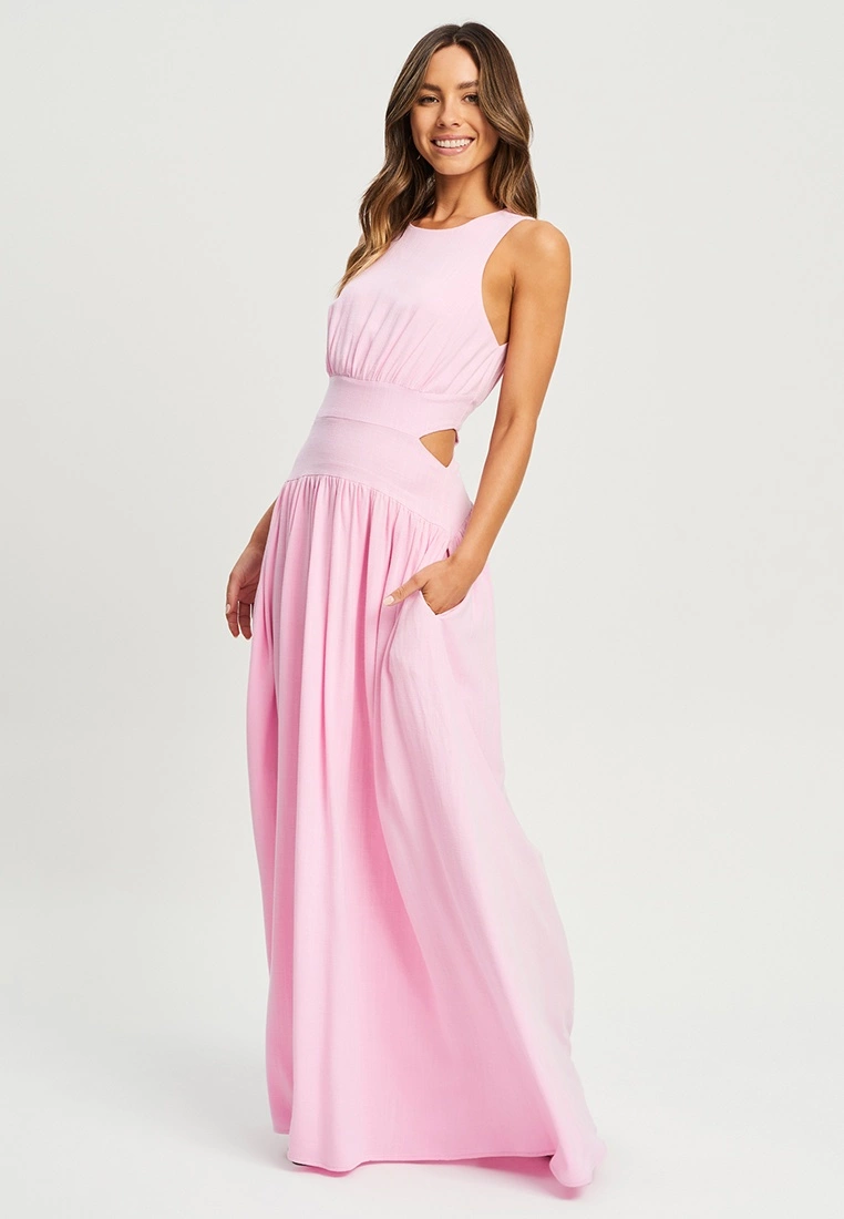 Tussah Laine Maxi Dress 7 Tussah Laine Maxi Dress - Image 5
