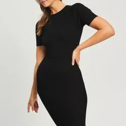 Tussah Leona Knit Dress -Tussah Shop tussah 0959 3685616 4