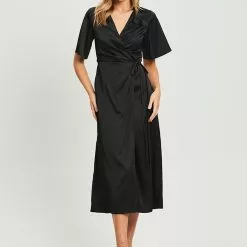 Tussah Preya Wrap Dress -Tussah Shop tussah 1006 8865616 5