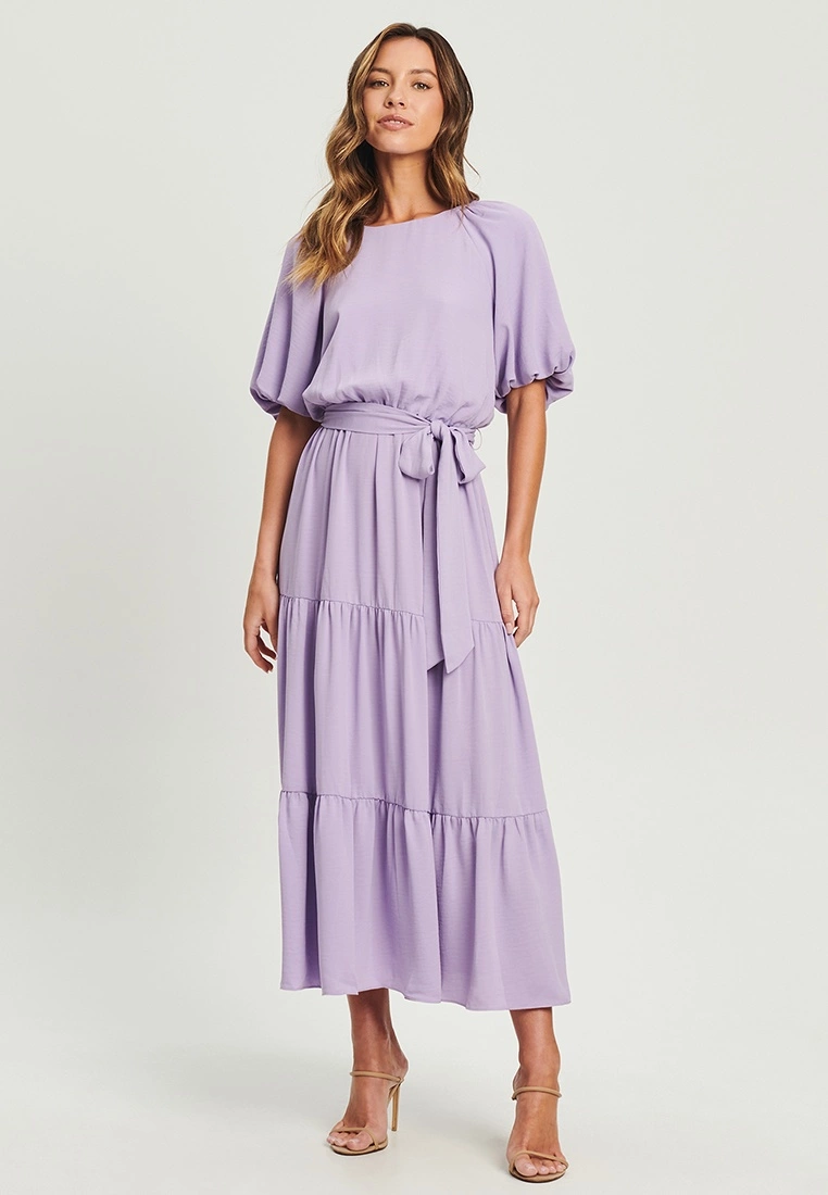 Tussah Fawn Midi Dress 3 Tussah Fawn Midi Dress