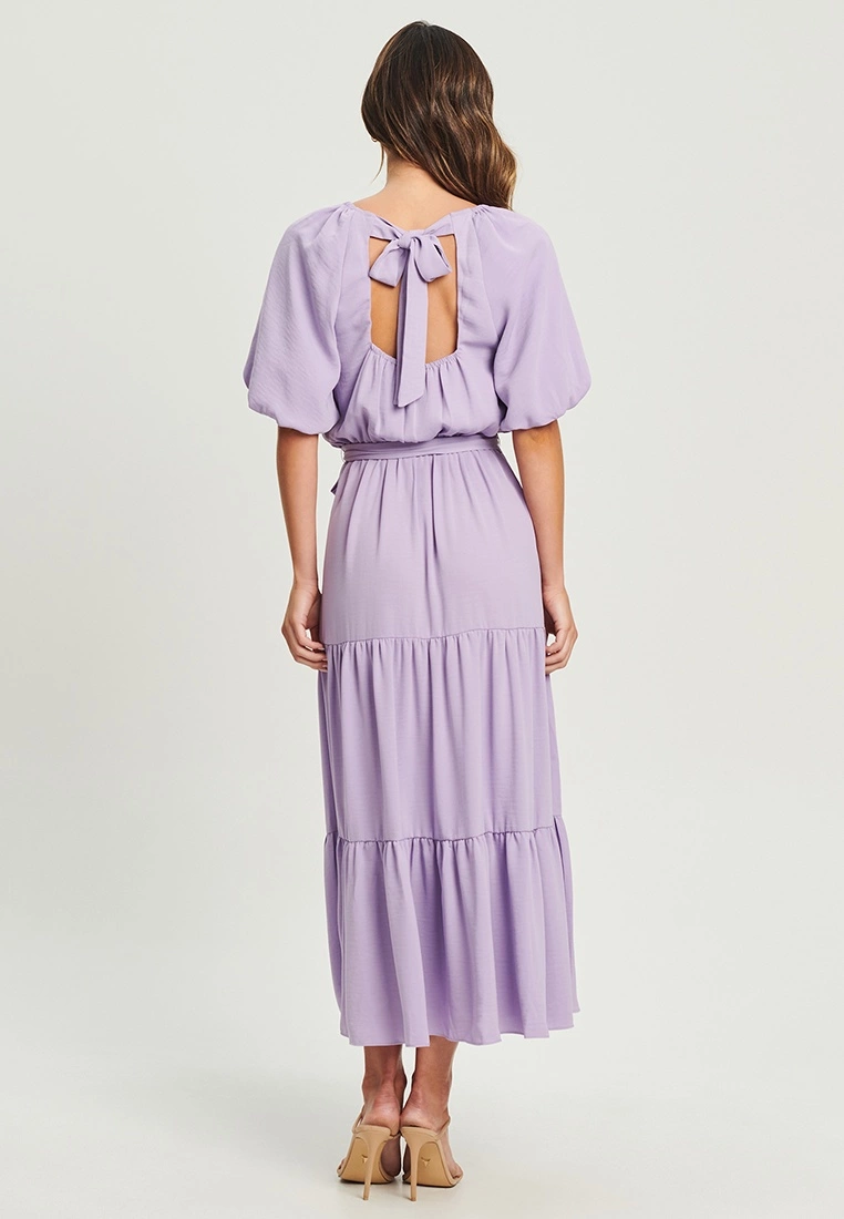 Tussah Fawn Midi Dress 5 Tussah Fawn Midi Dress - Image 3