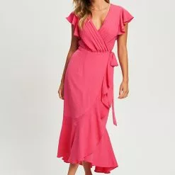 Tussah Ally Midi Dress -Tussah Shop tussah 4880 4775616 5