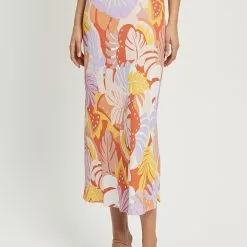 Tussah Holly Midi Skirt