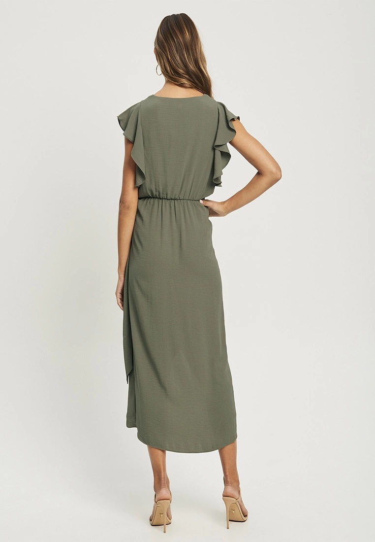 Tussah Scarlet Midi Dress 5 Tussah Scarlet Midi Dress - Image 3