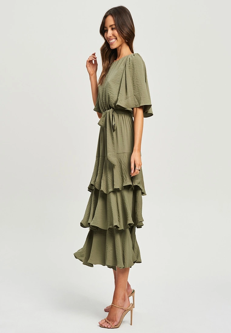 Tussah Quinn Midi Dres 4 Tussah Quinn Midi Dres - Image 2