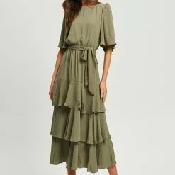 Tussah Quinn Midi Dres 12 Tussah Quinn Midi Dres -Tussah Shop tussah 8012 5045526 5
