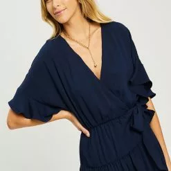 Tussah Carmel Mini Dress -Tussah Shop tussah 8791 0939326 4