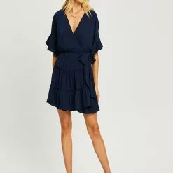 Tussah Carmel Mini Dress -Tussah Shop tussah 8791 0939326 5